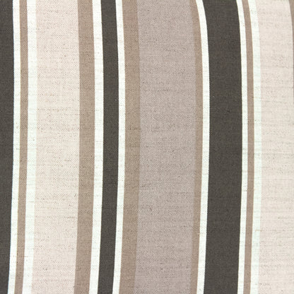 Funda para cojín Acores Rayas Café