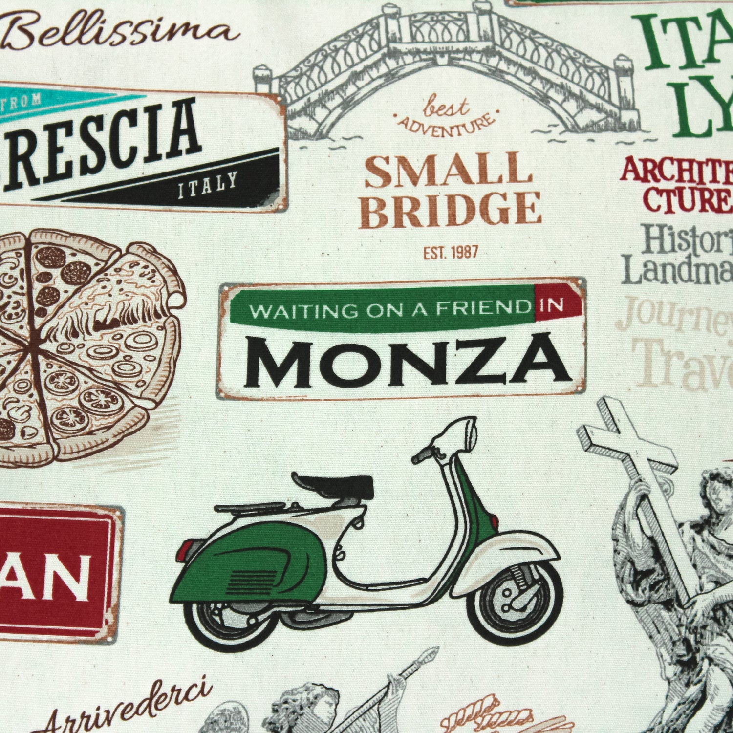 Funda para cojín Bali New Italy