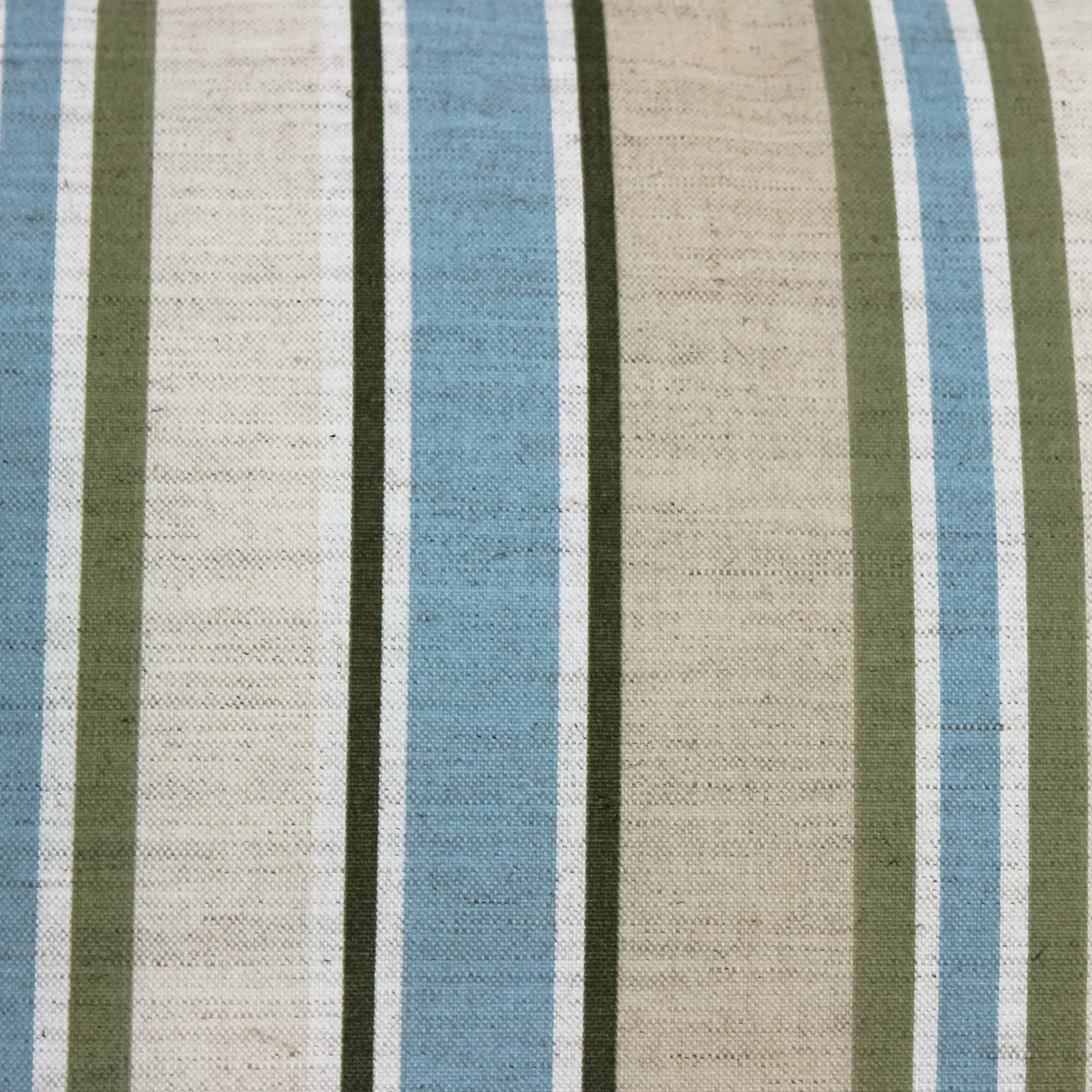 Funda para cojín Acores Rayas Azul