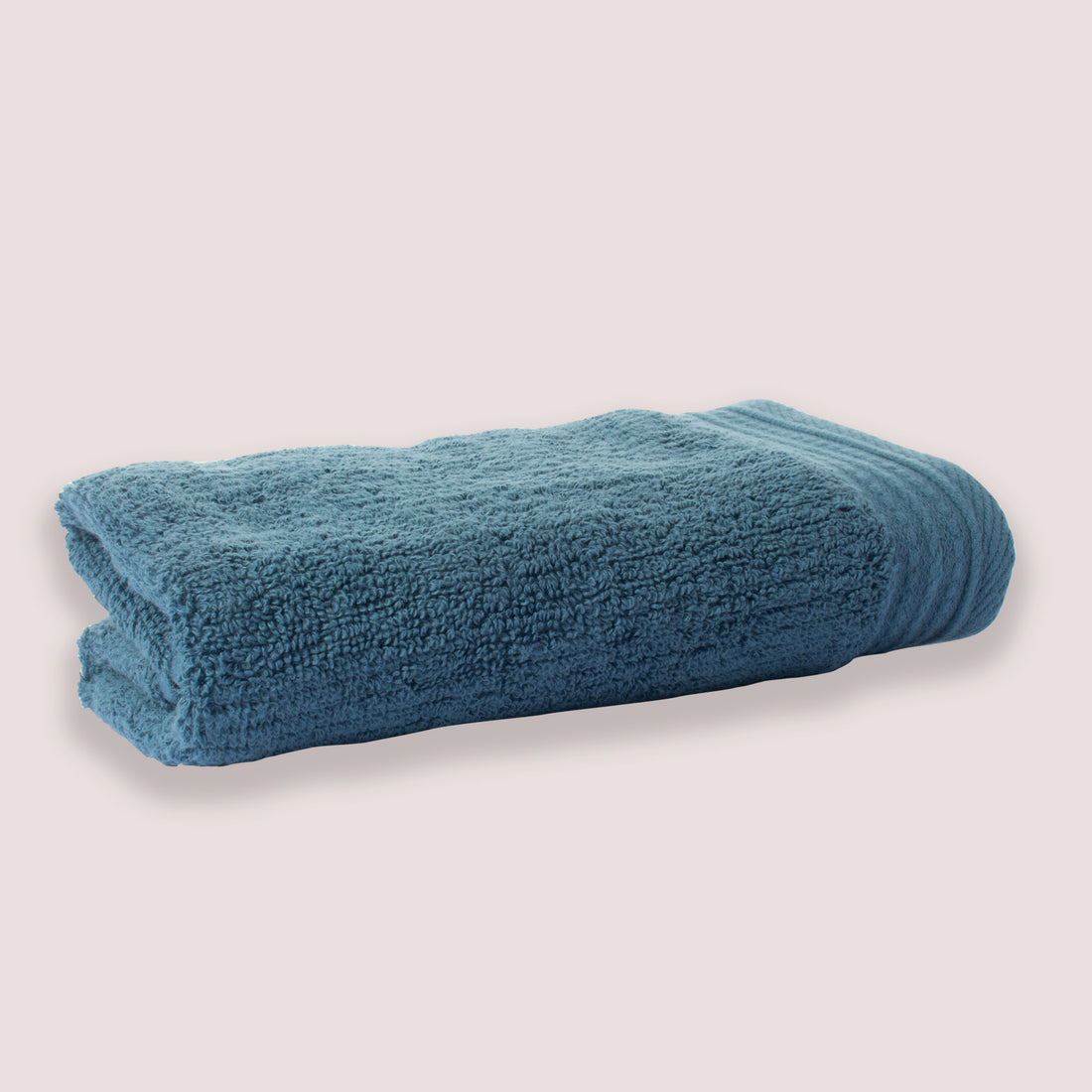 Toalla de baño Viena de algodón de 400 gr/m2 color azul – Texdecor