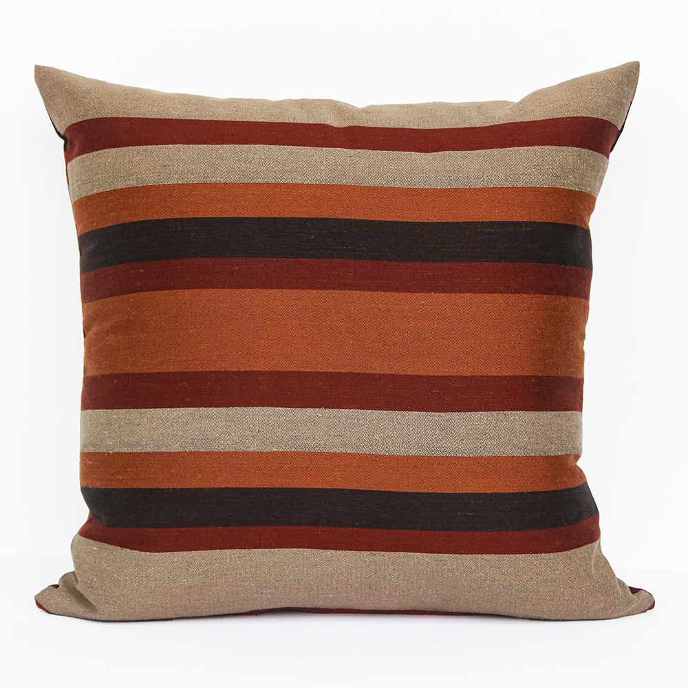 Funda para cojín Jordania Rayas Bronce