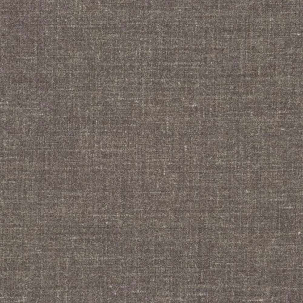 Tejido de lino para tapicería con coating color Champiñón