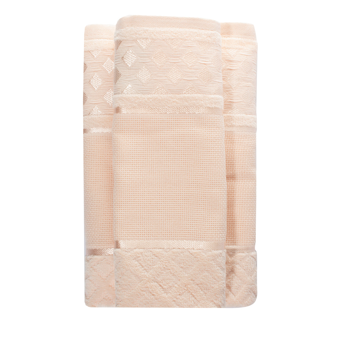 Toalla para bordar Lince 100% algodón 340 gramos salmón