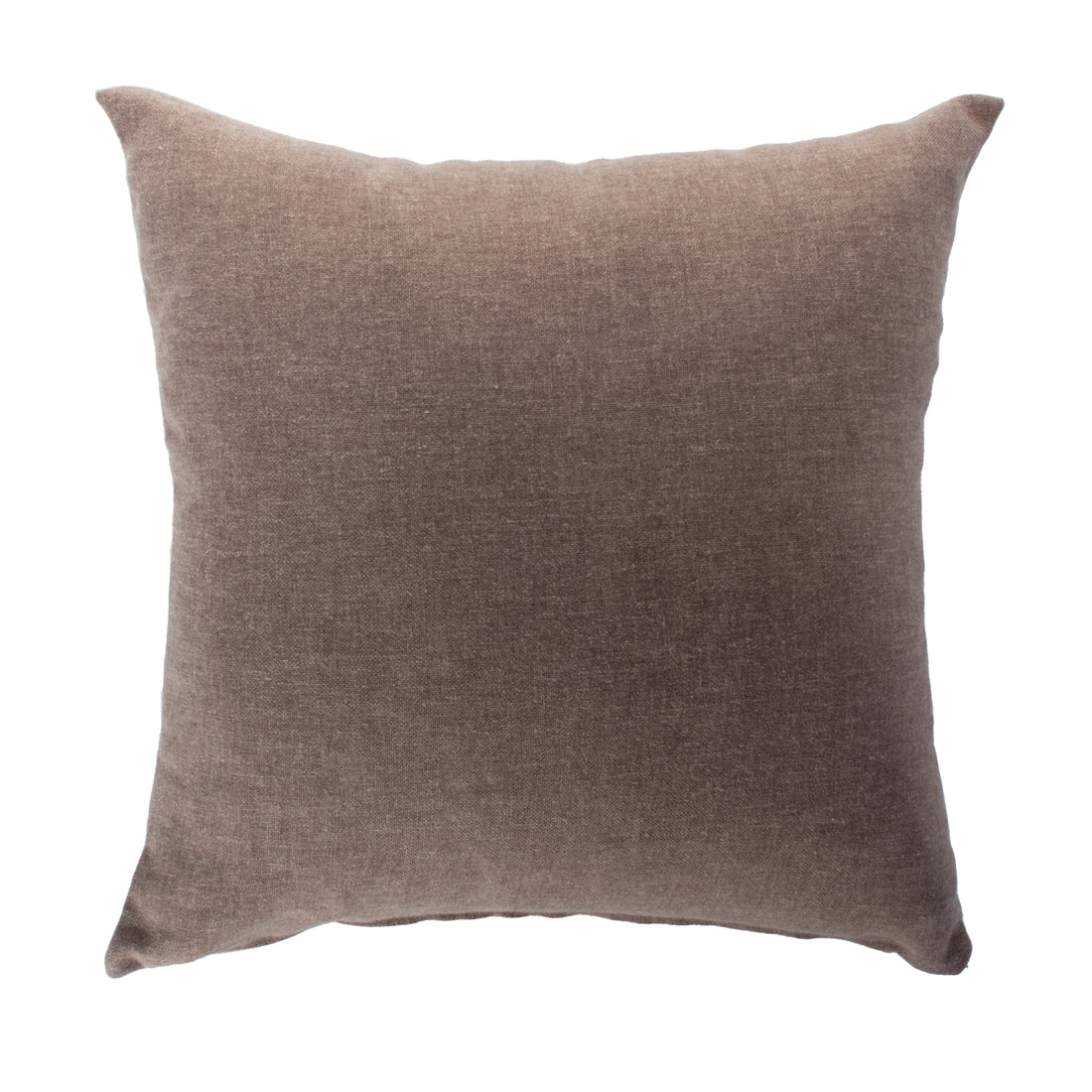 Funda para cojín Lino Champiñón