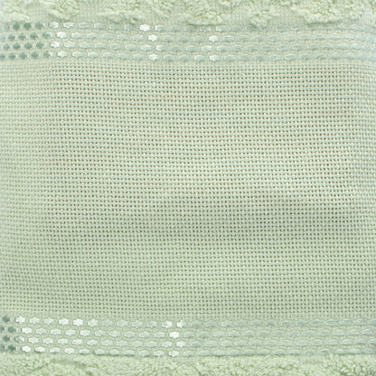 Toalla para bordar Melina 100% algodón 480 gramos Verde Chai