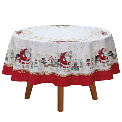 Mantel decorativo navideño Athenas Papa Noel