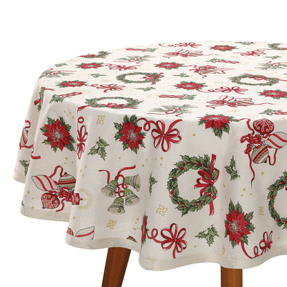 Mantel decorativo navideño Celebra Coronas