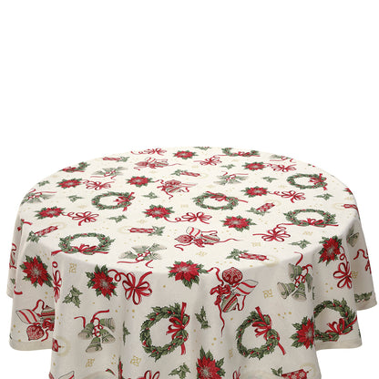 Mantel decorativo navideño Celebra Coronas