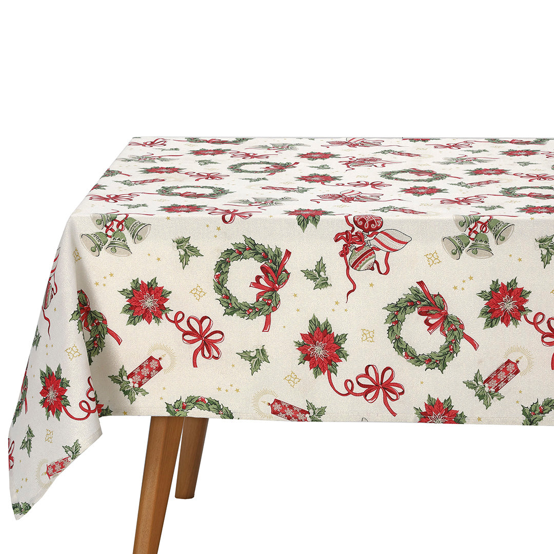 Mantel decorativo navideño Celebra Coronas