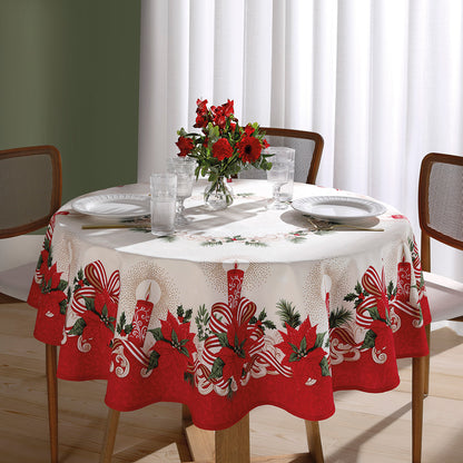 Mantel decorativo navideño Athenas Velas