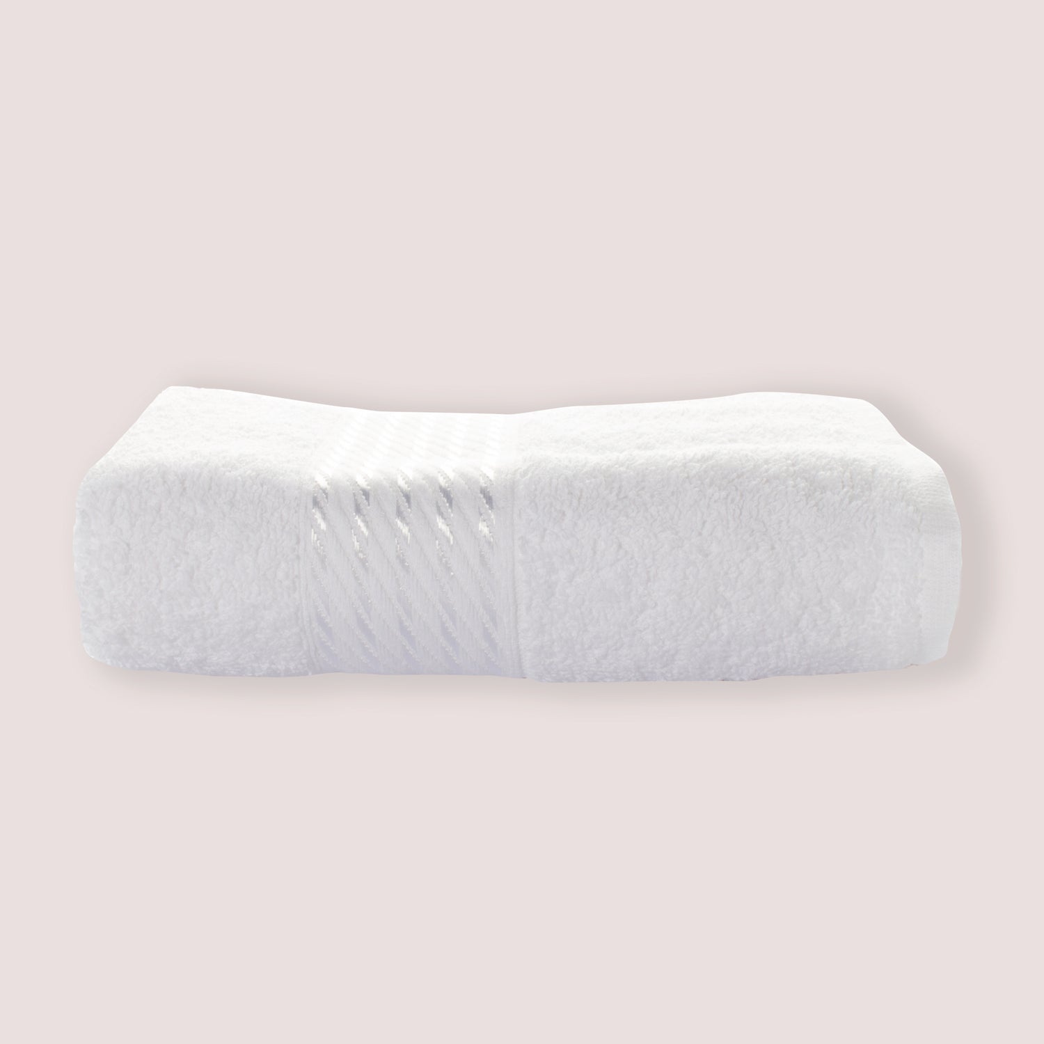 Toalla de baño Prisma 100% algodón de 400gr/m2 Blanca