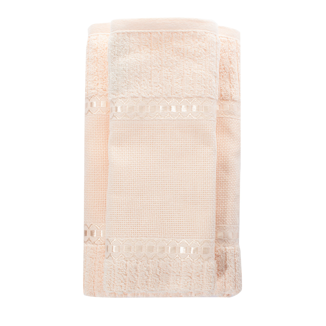 Toalla para bordar Pasafita 100% algodón 400 gramos Salmón