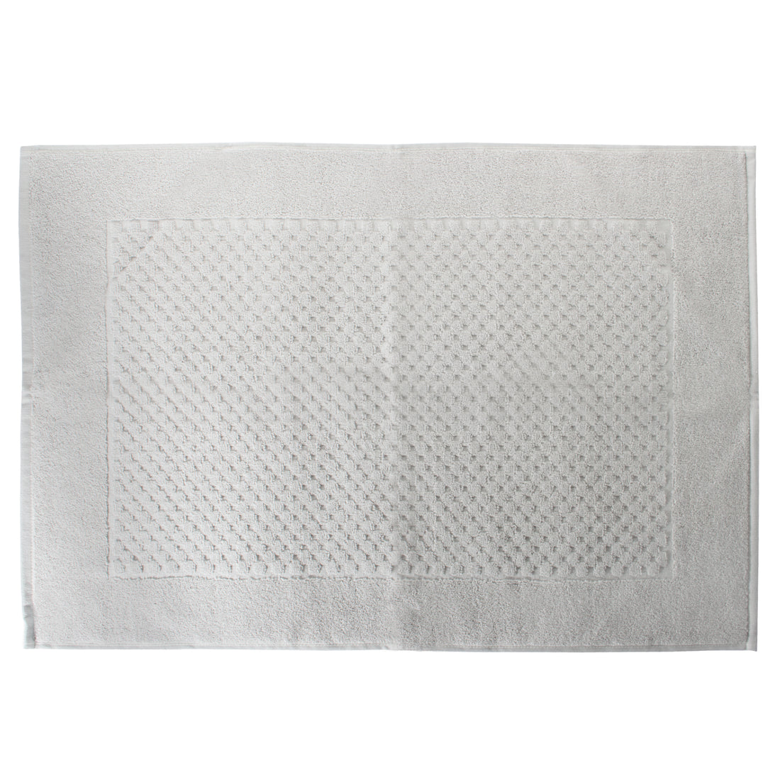 Tapete en toalla para baño Prime 100% algodón Cinza