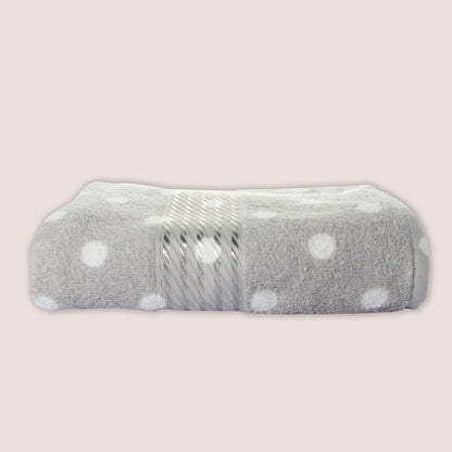 Toalla de Baño Prisma 100% algodón de 400 gr/m2 Fernanda Gris