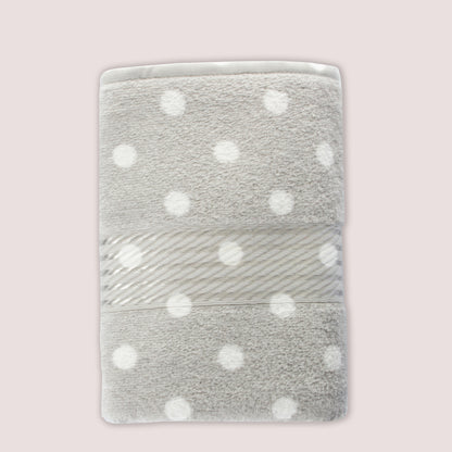 Toalla de Baño Prisma 100% algodón de 400 gr/m2 Fernanda Gris
