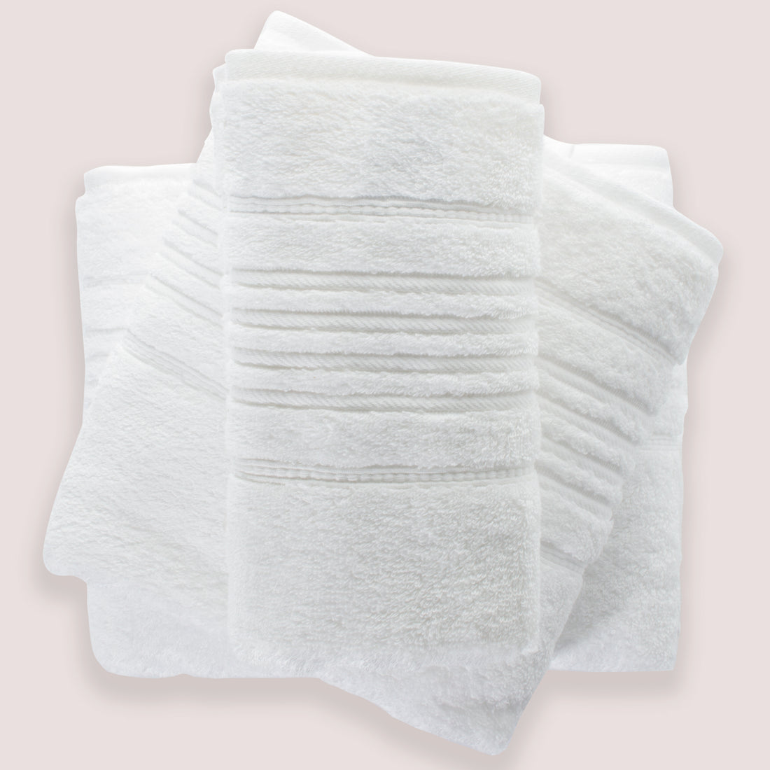 Toalla de baño Rubi 100% algodón egipcio 500 gramos Blanca