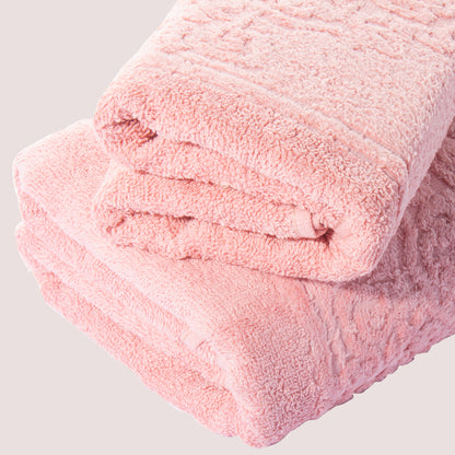 Toalla de baño Sativa 100% algodón 500 gramos rosa