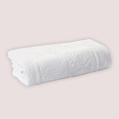 Toalla de baño Sativa 100% algodón 500 gramos blanca