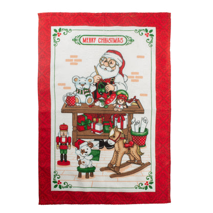 Juego x3 secadores navideños Papá Noél