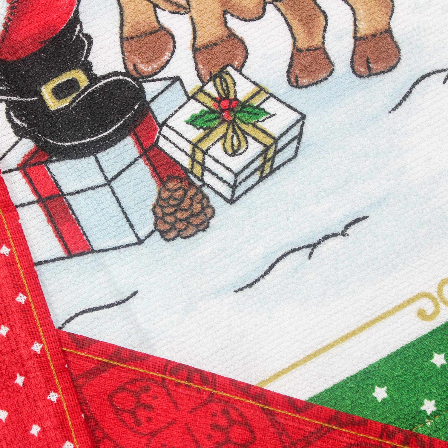 Juego x3 secadores navideños Papá Noél