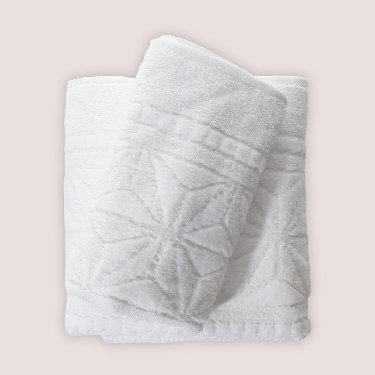 Toalla de baño Turin 100% algodón de 500 gr/m2 color blanco