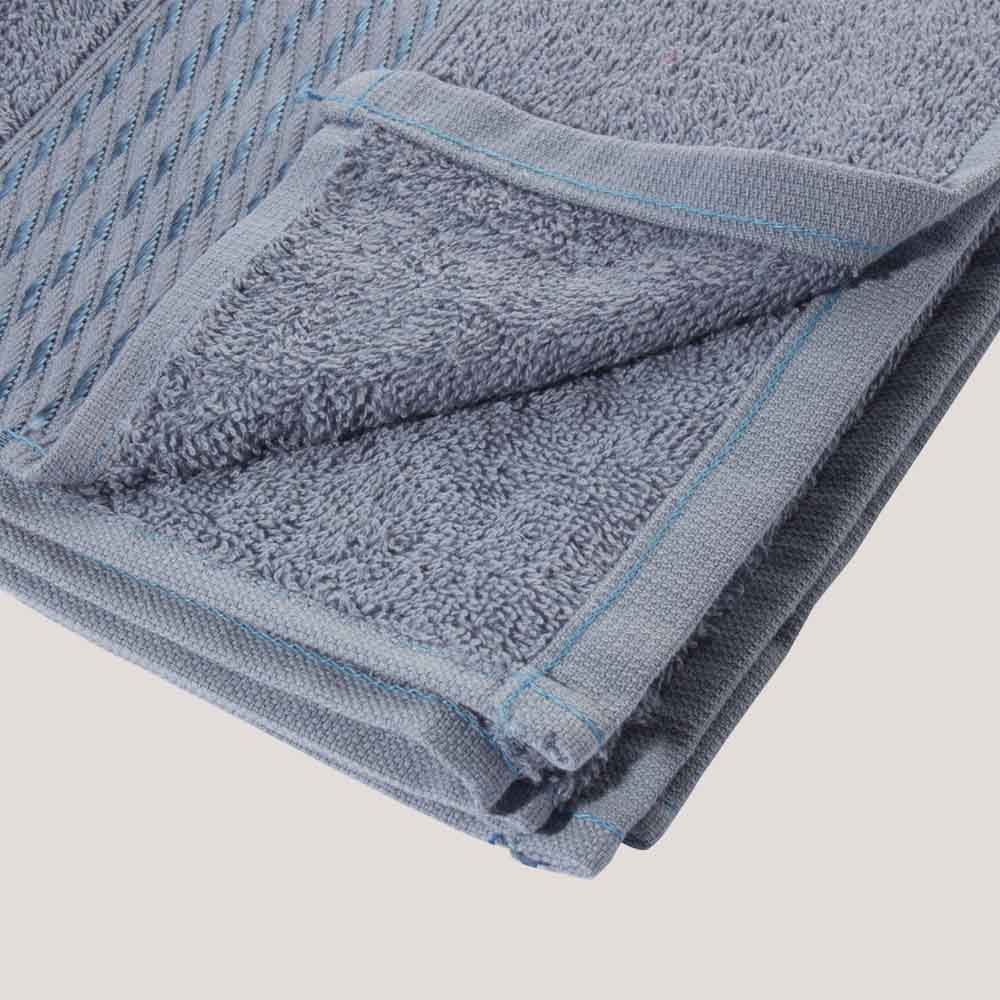Toalla de Baño Prisma 100% algodón de 400 gr/m2 color azul