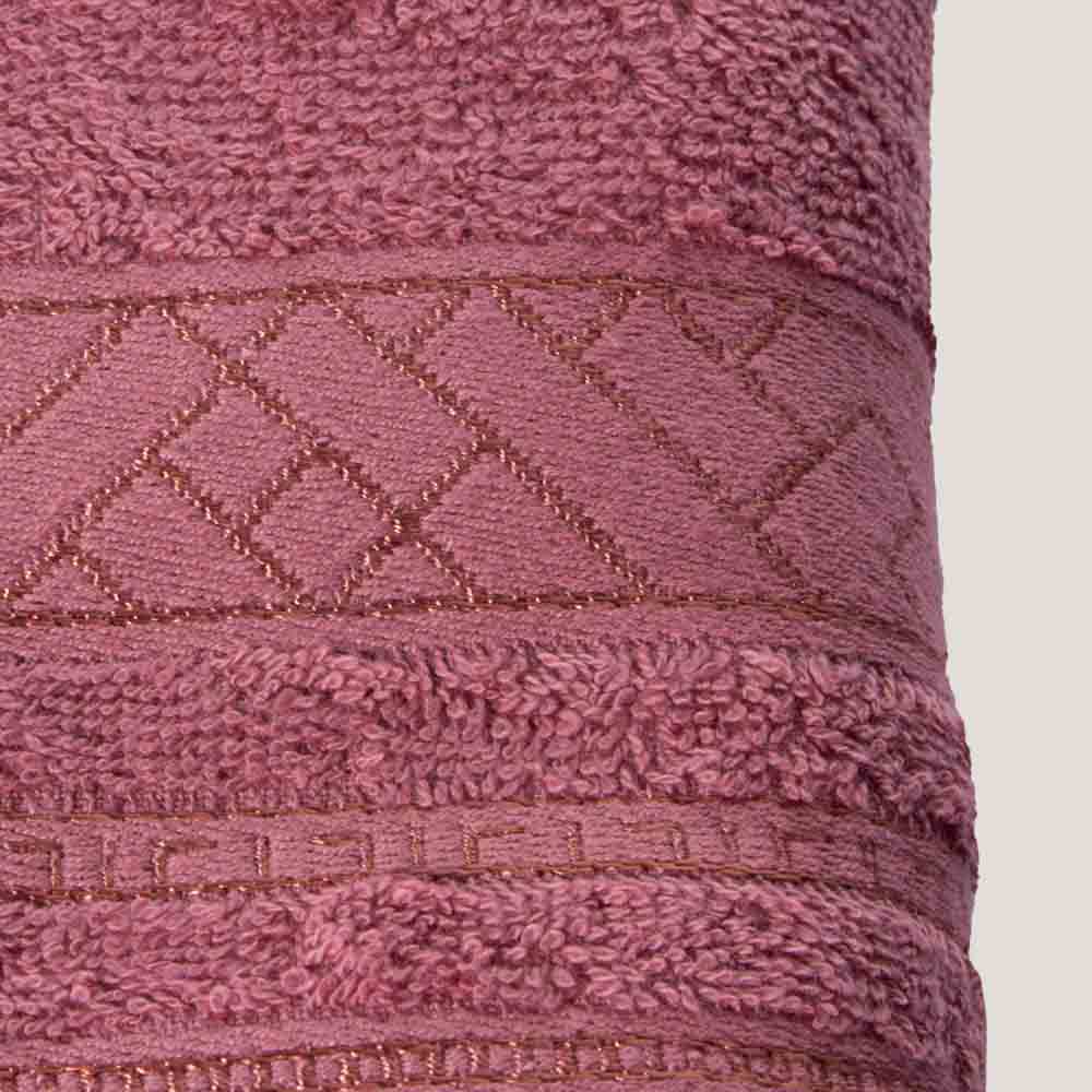 Toalla de baño Viena de algodón de 400 gr/m2 color carmín