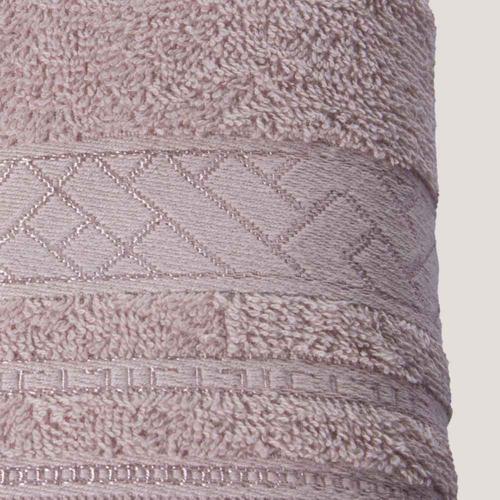 Toalla de baño Viena de algodón de 400 gr/m2 color rosa