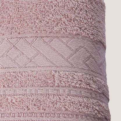 Toalla de baño Viena de algodón de 400 gr/m2 color rosa