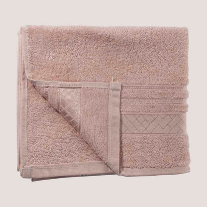 Toalla de baño Viena de algodón de 400 gr/m2 color rosa
