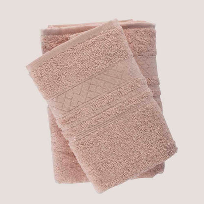 Toalla de baño Viena de algodón de 400 gr/m2 color rosa