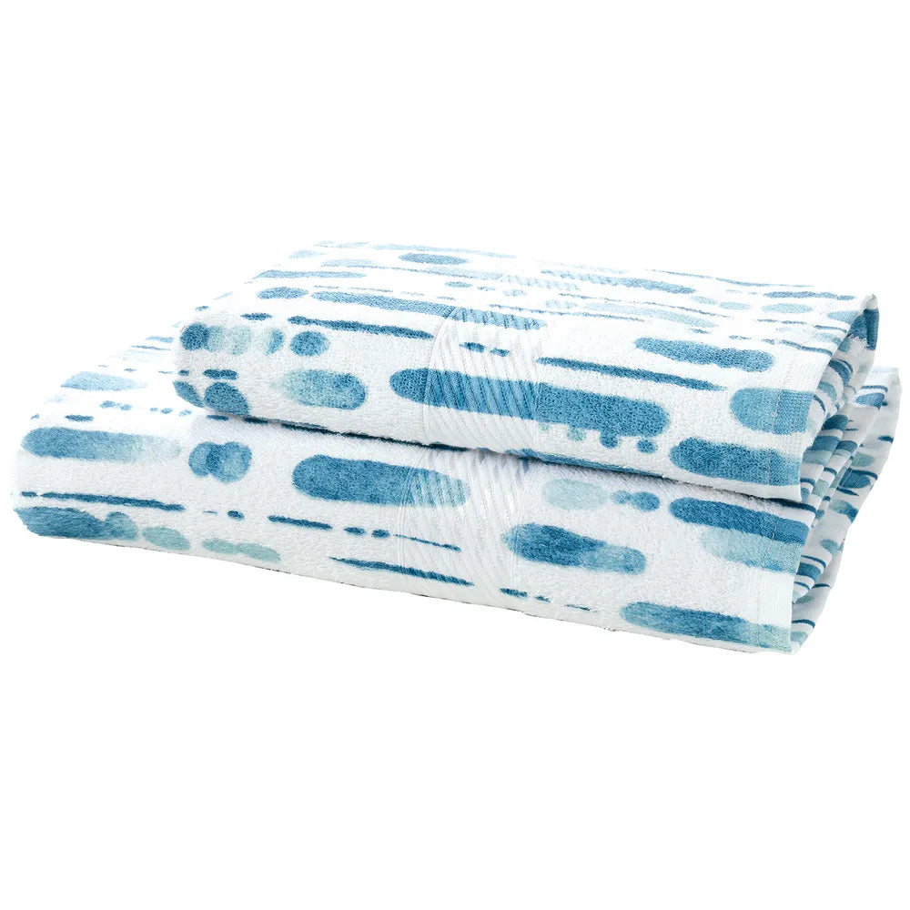 Toalla de baño Prisma Acqua 100% algodón 400 gr/m2
