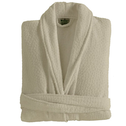 Bata de baño Perola 100% algodón. Ultra suave. Color Beige.