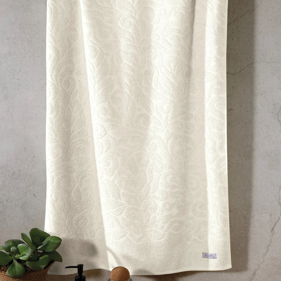 Toalla de baño Cristal 100% algodón 450gr/m2 Perla