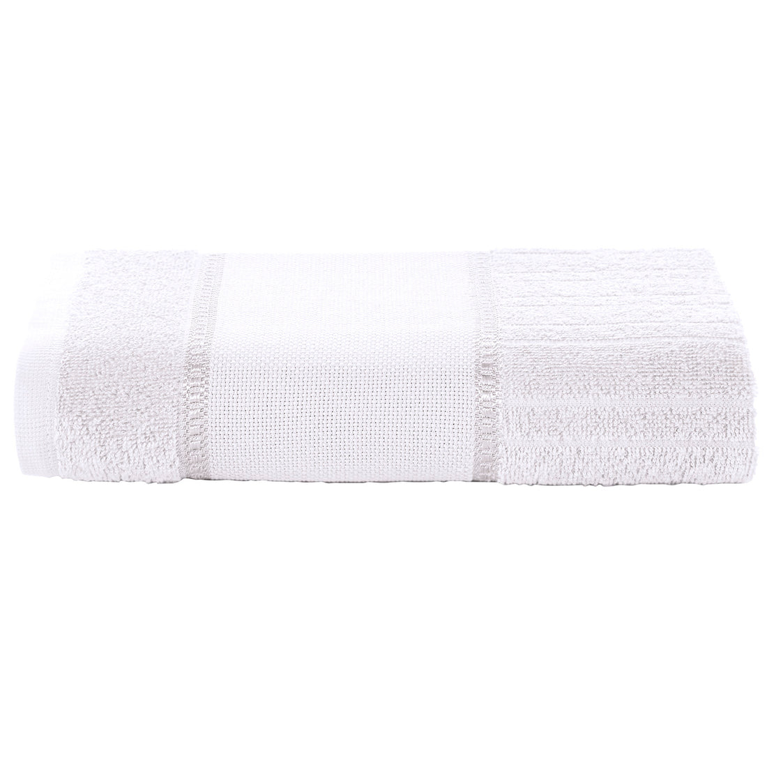 Toalla para bordar Firenze 100% algodón 400 gramos Blanca