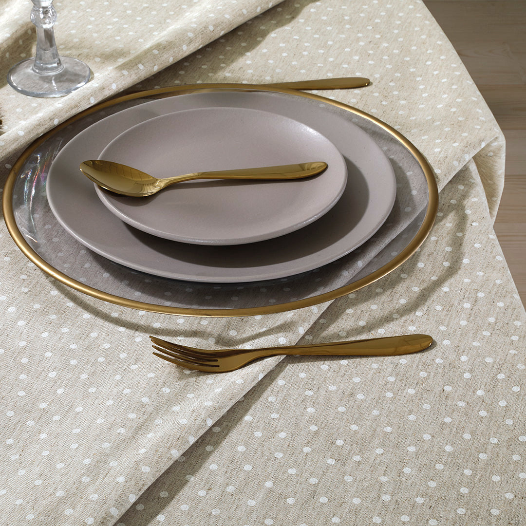 Mantel decorativo en Lino Linhares Paloma