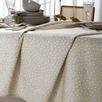 Mantel decorativo en Lino Linhares Paloma