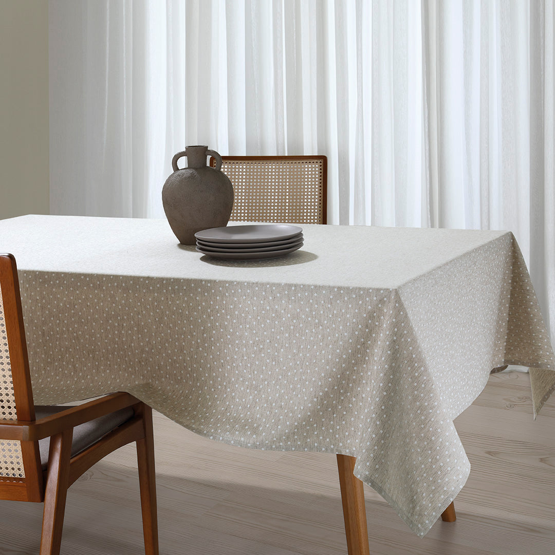 Mantel decorativo en Lino Linhares Paloma