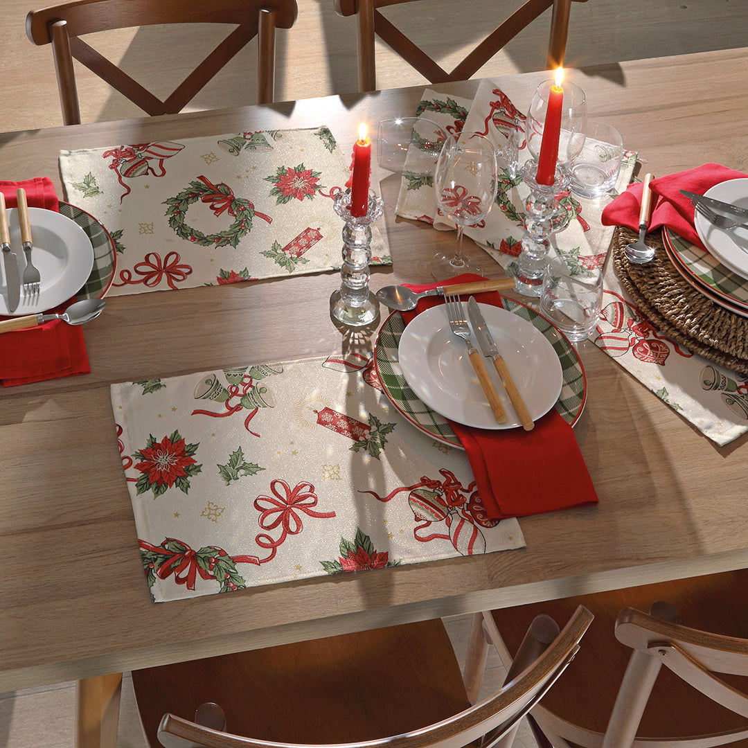 Jgo x 4 inviduales Celebra 45x31 Natal 121