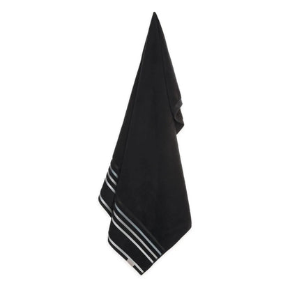 Toalla de baño Lumina 100% algodón 500 gramos Negra