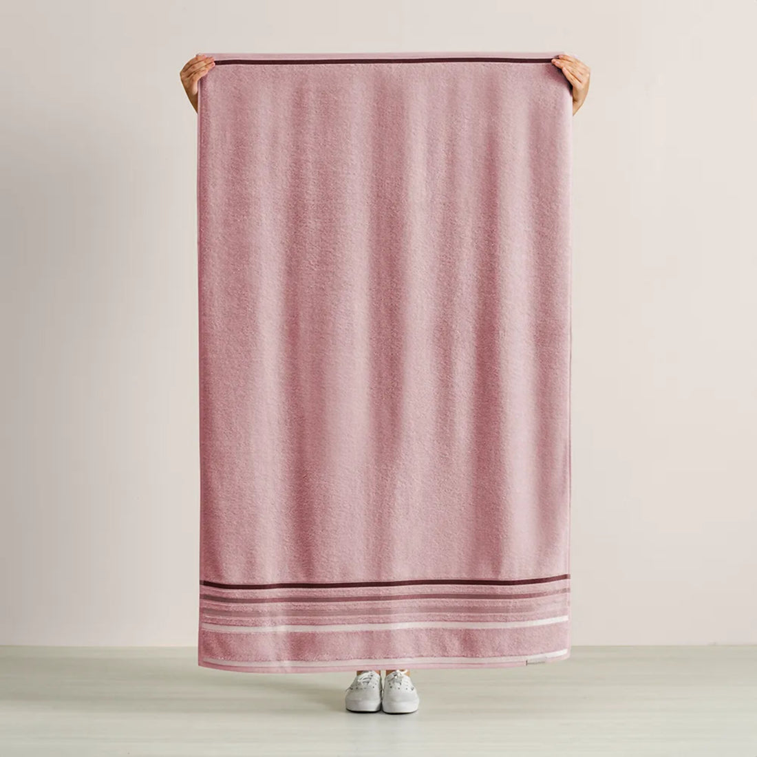 Toalla de baño Lumina 100% algodón 500 gr/m2 Rosa Retro