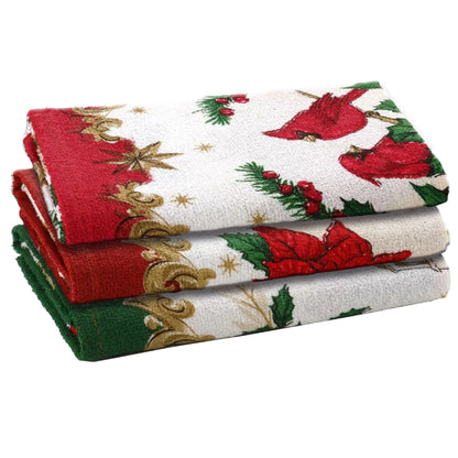 Juego x3 secadores navideños Campanas y Velas