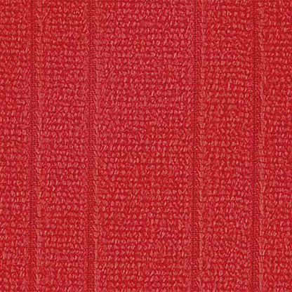 Toalla decorativa navideña con cenefa Patchwork Faroles Roja