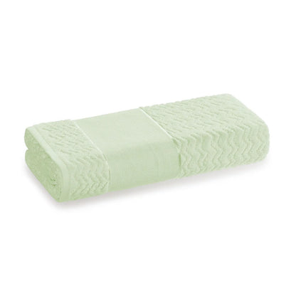 Toalla para bordar Verona 100% algodón 340 gramos verde